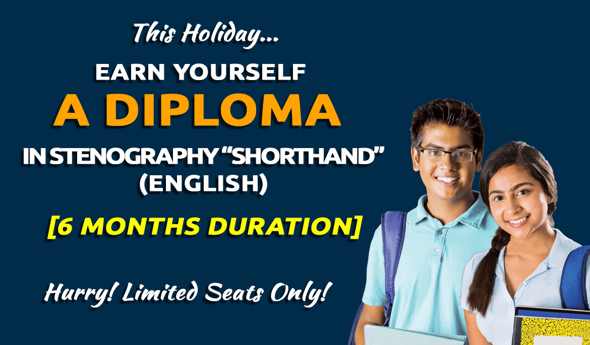 NVTI Diploma Course in Stenography